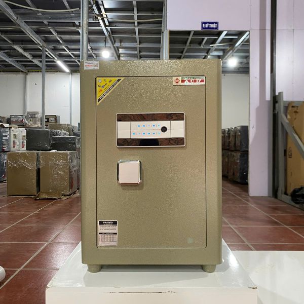Két sắt Ngân Hàng ACB82 màu vàng mặt bên