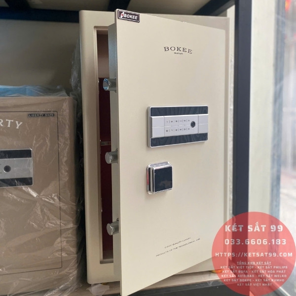 Két sắt Bokee BK100 A1 Trắng