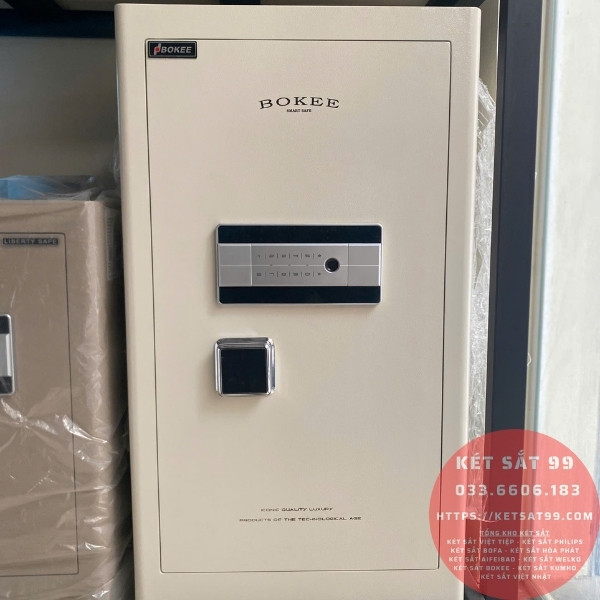 Két sắt Bokee BK100 A1 Trắng