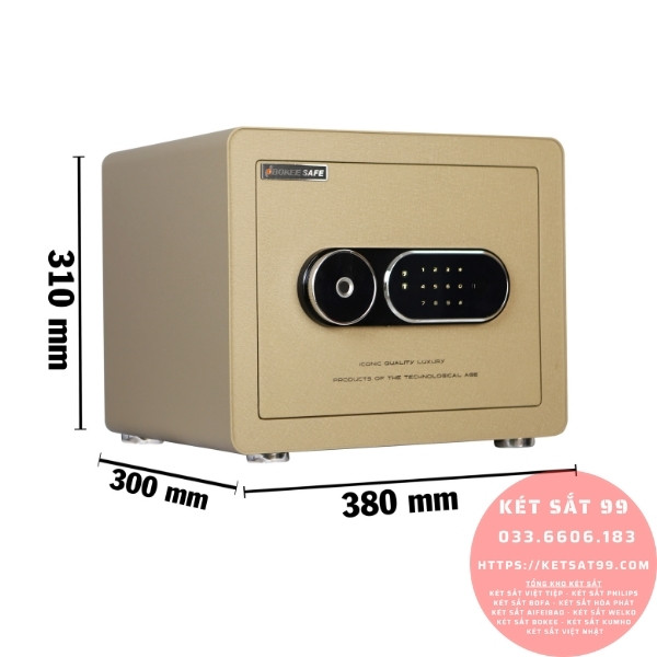 Két sắt Bokee BK 30VT Gold