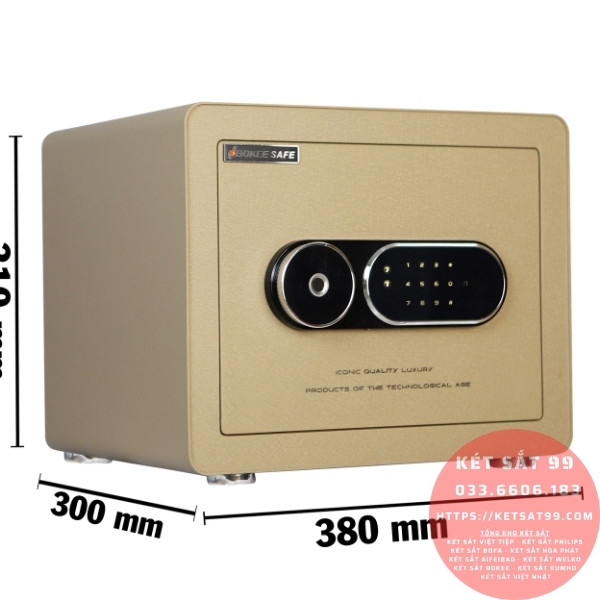 Két sắt Bokee BK 30VT Gold