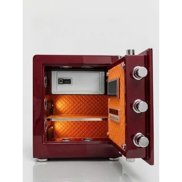 Két sắt Bokee BK-45B màu tím mặt bên