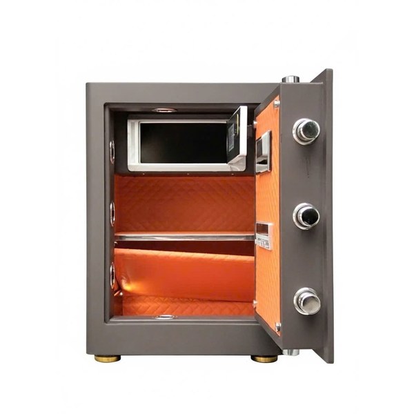 Két sắt Bokee BK-55A màu nâu bên trong