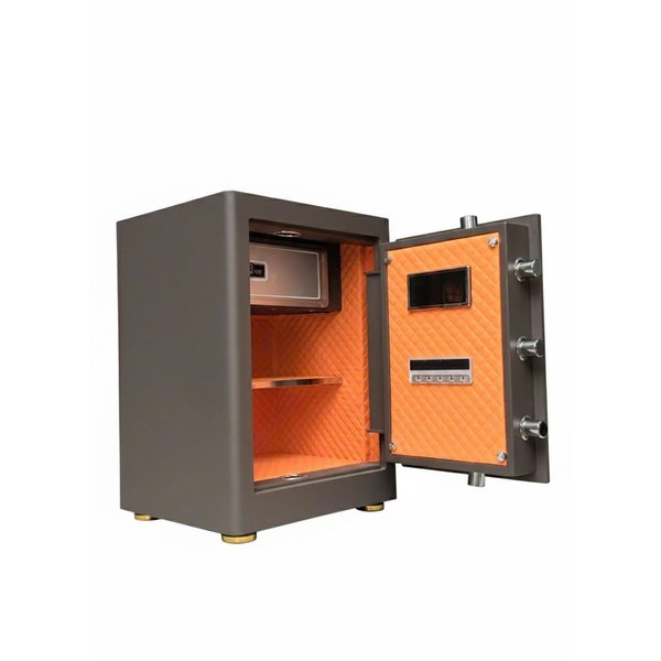 Két sắt Bokee BK-55A màu nâu khóa két