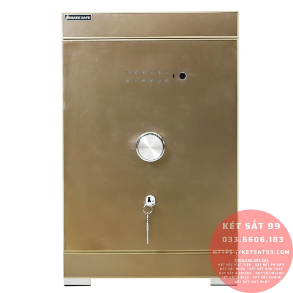 Két sắt Bokee BK-68H màu gold