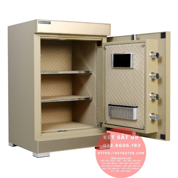 Két sắt Bokee BK-68H màu gold