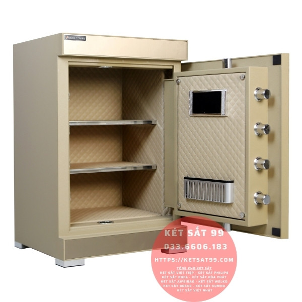 Két sắt Bokee BK-68H màu gold