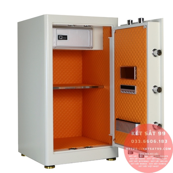 Két sắt Bokee BK80A1 Trắng