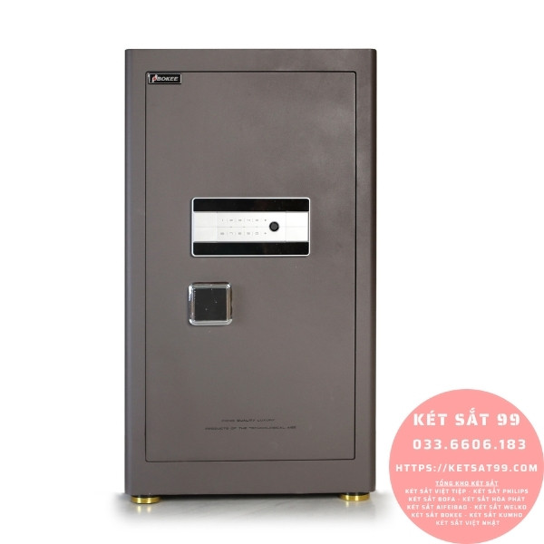 Két sắt Bokee BK80A1 nâu cafe