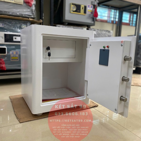 Két sắt việt tiệp BO50BF Pro màu trắng