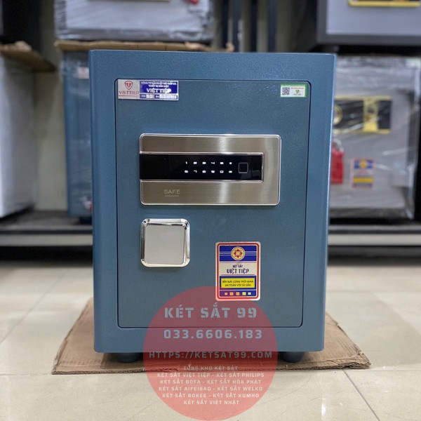 Két sắt việt tiệp BO50BF Pro màu xanh