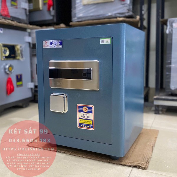 Két sắt việt tiệp BO50BF Pro màu xanh