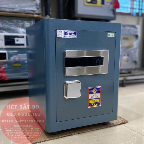 Két sắt việt tiệp BO50BF Pro màu xanh