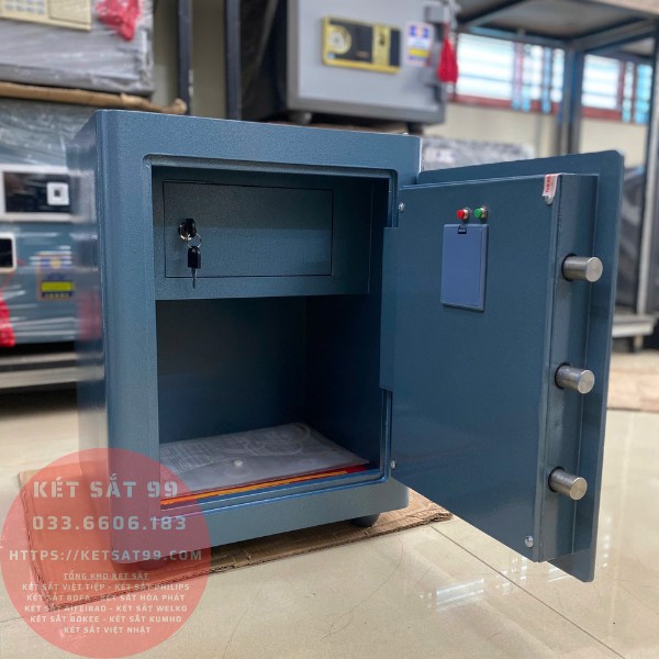 Két sắt việt tiệp BO50BF Pro màu xanh