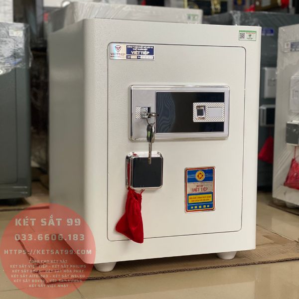 Két sắt việt tiệp BO50FE Luxury màu trắng