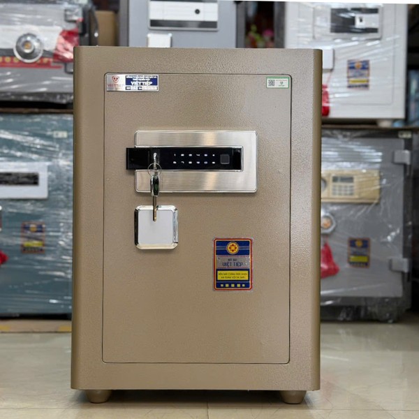 Két sắt việt tiệp BO56BF Pro màu gold chính hãng giá tốt