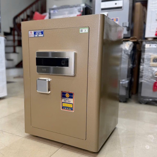 Két sắt việt tiệp BO56BF Pro màu gold bên trong