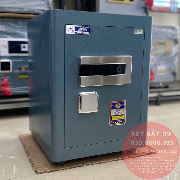 Két sắt việt tiệp BO56BF Pro màu xanh