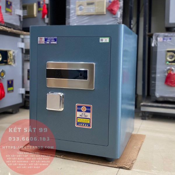 Két sắt việt tiệp BO56BF Pro màu xanh