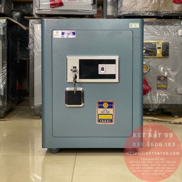 Két sắt việt tiệp BO56FE Luxury màu xanh