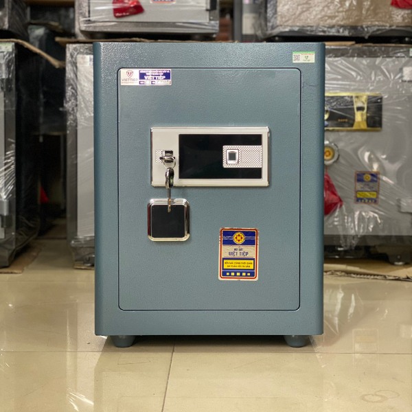 Két sắt việt tiệp BO56FE Luxury màu xanh