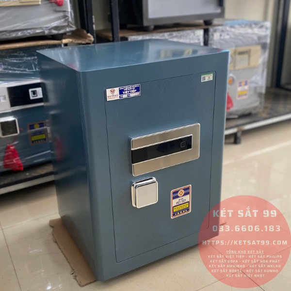 Két sắt việt tiệp BO63BF Pro màu xanh