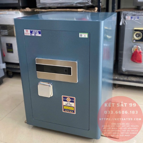 Két sắt việt tiệp BO63BF Pro màu xanh