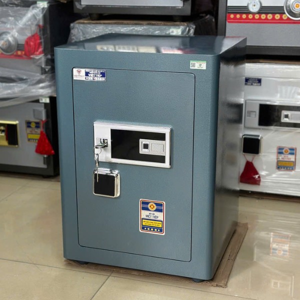 Két sắt việt tiệp BO63FE Luxury màu xanh