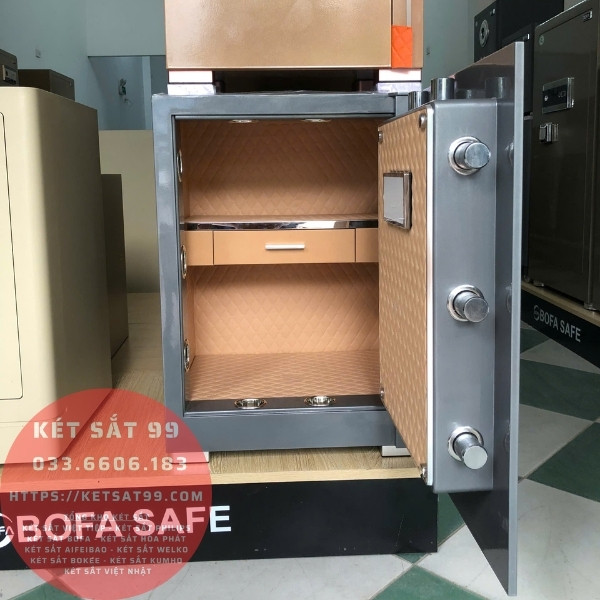 Két sắt bofa BS 60LY màu Xám