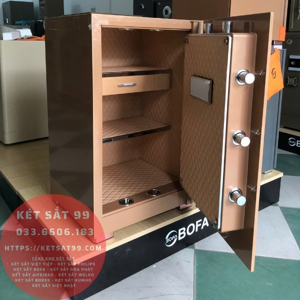 Két sắt bofa BS 80LY màu Gold 