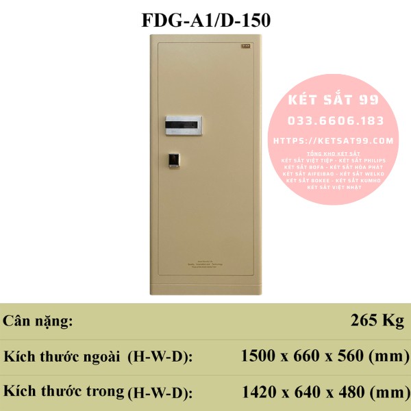 Két sắt Bofa FDG A1D 150