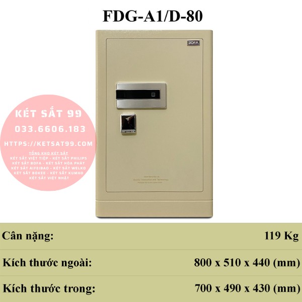 Két sắt Bofa FDG A1D 80 