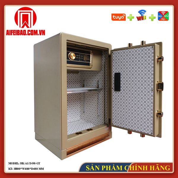 Két sắt thông minh Aifeibao HK-A1D-80-GT chi tiết