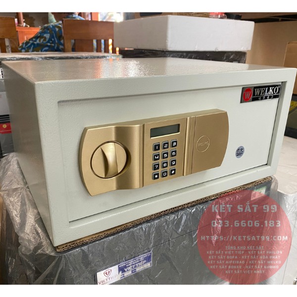 Két sắt khách sạn welko HS42DT màu trắng 
