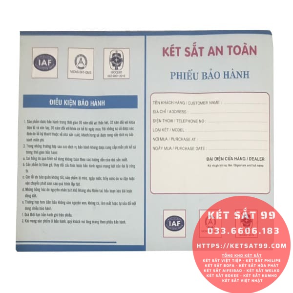 Két sắt việt tiệp mini K40 chính hãng, Khóa vân tay (Mã: K-VTT-40-H)