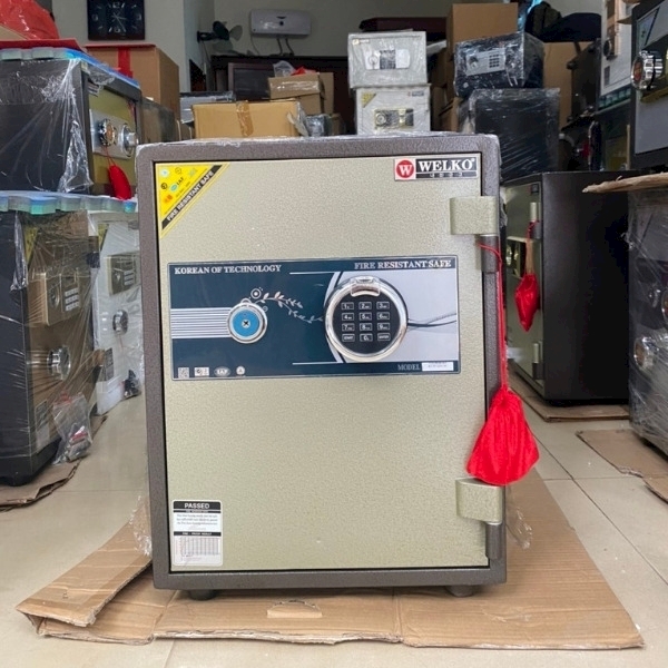 Két sắt Welko KCC55 khóa vân tay