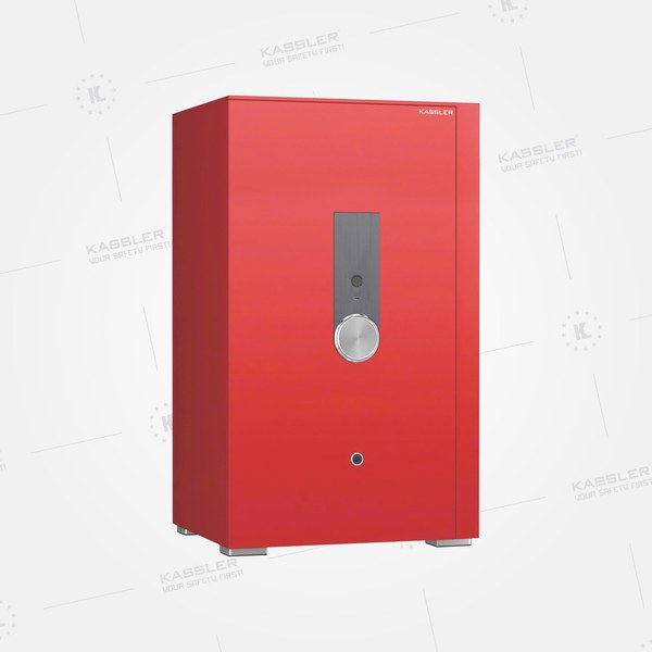 Két sắt Kassler KL-80H5 Đỏ Bordeaux khóa két