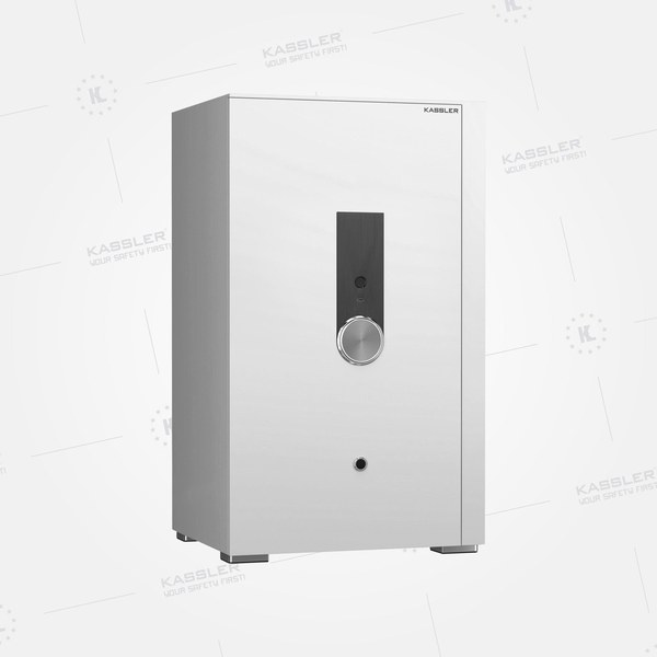 Két sắt Kassler KL-80H5 Trắng ngọc trai khóa két