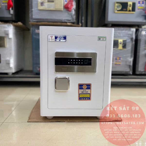 Két sắt việt tiệp KV50 Pro màu trắng App wifi