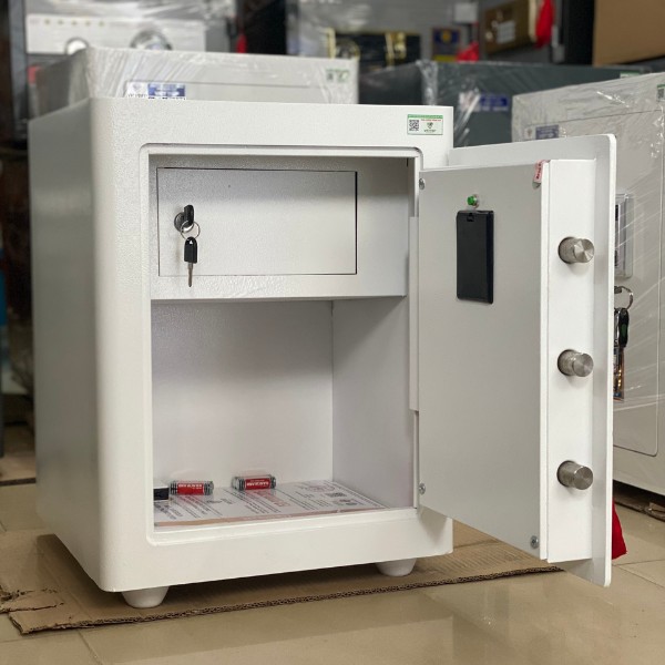 Két sắt việt tiệp KV50TKZ Kaizen chuẩn Nhật màu trắng
