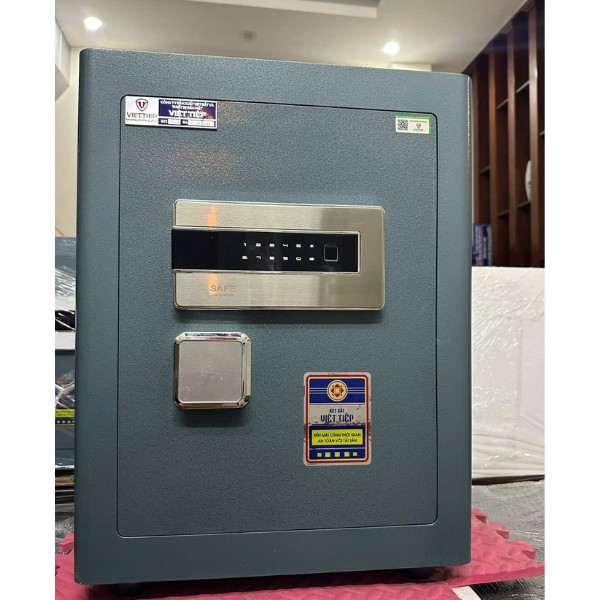 Két sắt việt tiệp KV56GKZ Kaizen chuẩn Nhật màu ghi đá