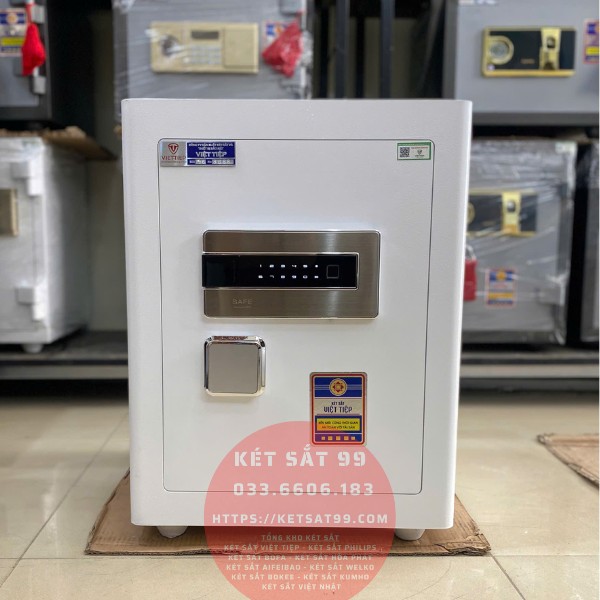 Két sắt việt tiệp KV56 Pro màu trắng app wifi