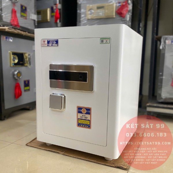 Két sắt việt tiệp KV56 Pro màu trắng app wifi