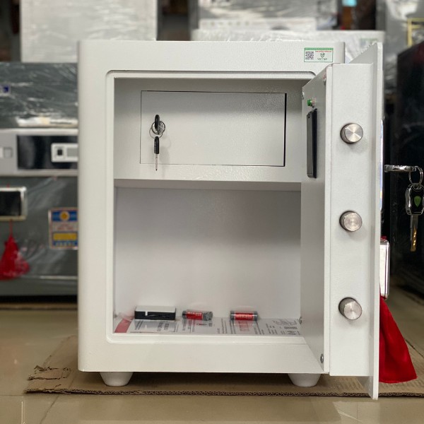 Két sắt việt tiệp KV56 TKZ Kaizen chuẩn Nhật màu trắng