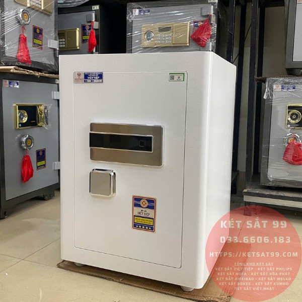 Két sắt việt tiệp KV63 Pro màu trắng app wifi