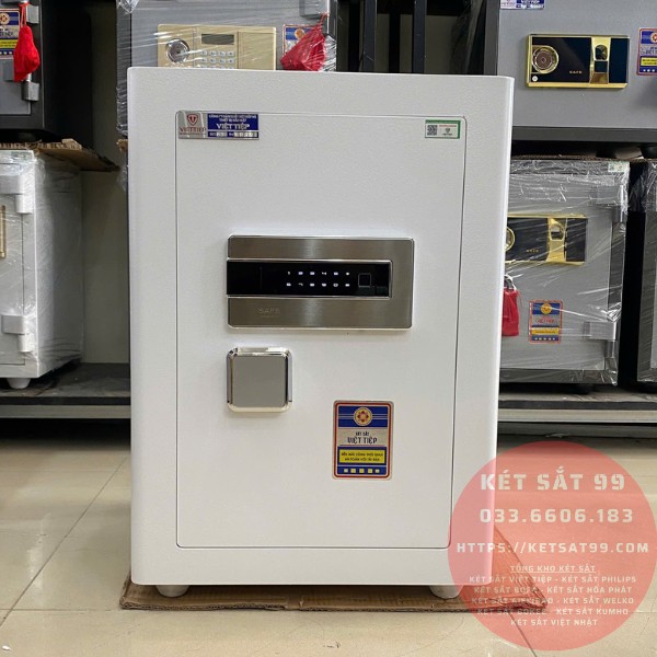 Két sắt việt tiệp KV63 Pro màu trắng app wifi