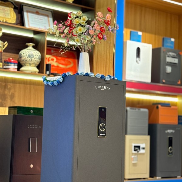 Két sắt đồng hồ Liberty LB1000 Pro 10 Watch Winder 2 ngăn kéo mặt bên
