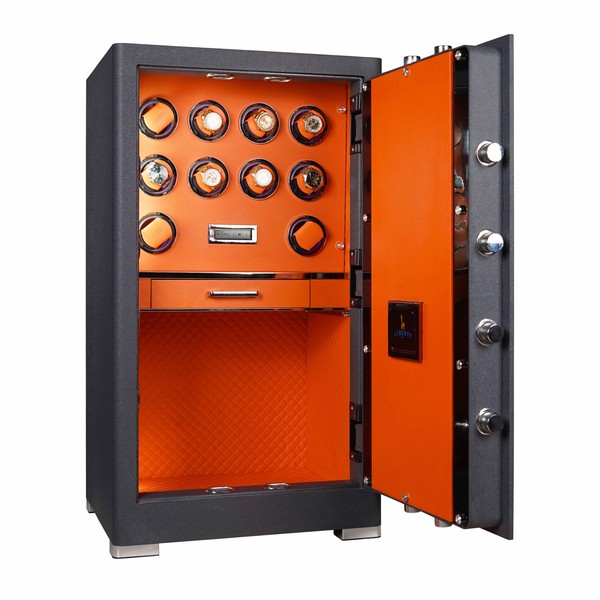 Két sắt đồng hồ Liberty LB1000 Pro 10 Watch Winder bên trong