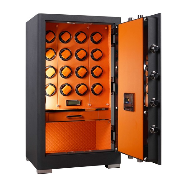 Két sắt đồng hồ Liberty LB1000 Pro 16 Watch Winder bên trong