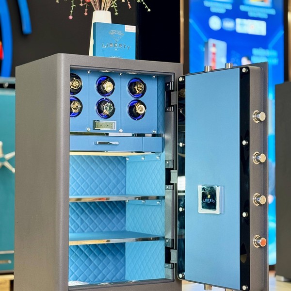 Két sắt đồng hồ Liberty LB1000 Pro 6 Watch Winder chính hãng tại Két Sắt 99